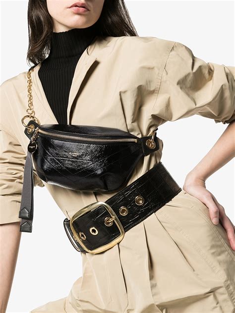givenchy black belt bag